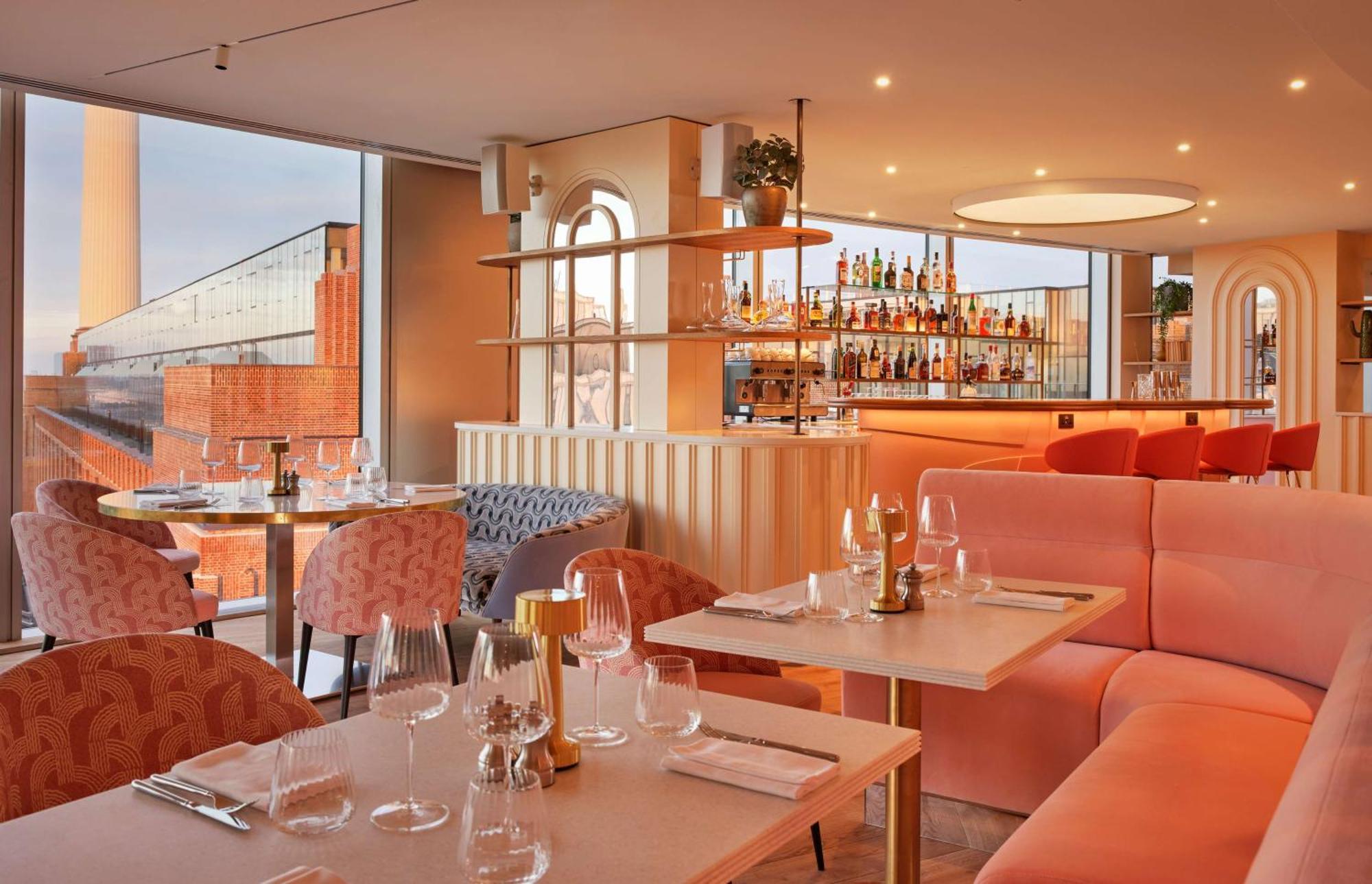 Art'Otel London Battersea Power Station, Powered By Radisson Hotels Esterno foto The interior of the restaurant