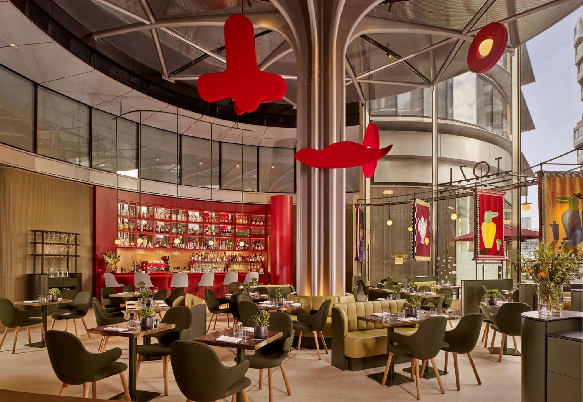 Art'Otel London Battersea Power Station, Powered By Radisson Hotels Esterno foto The interior of the restaurant
