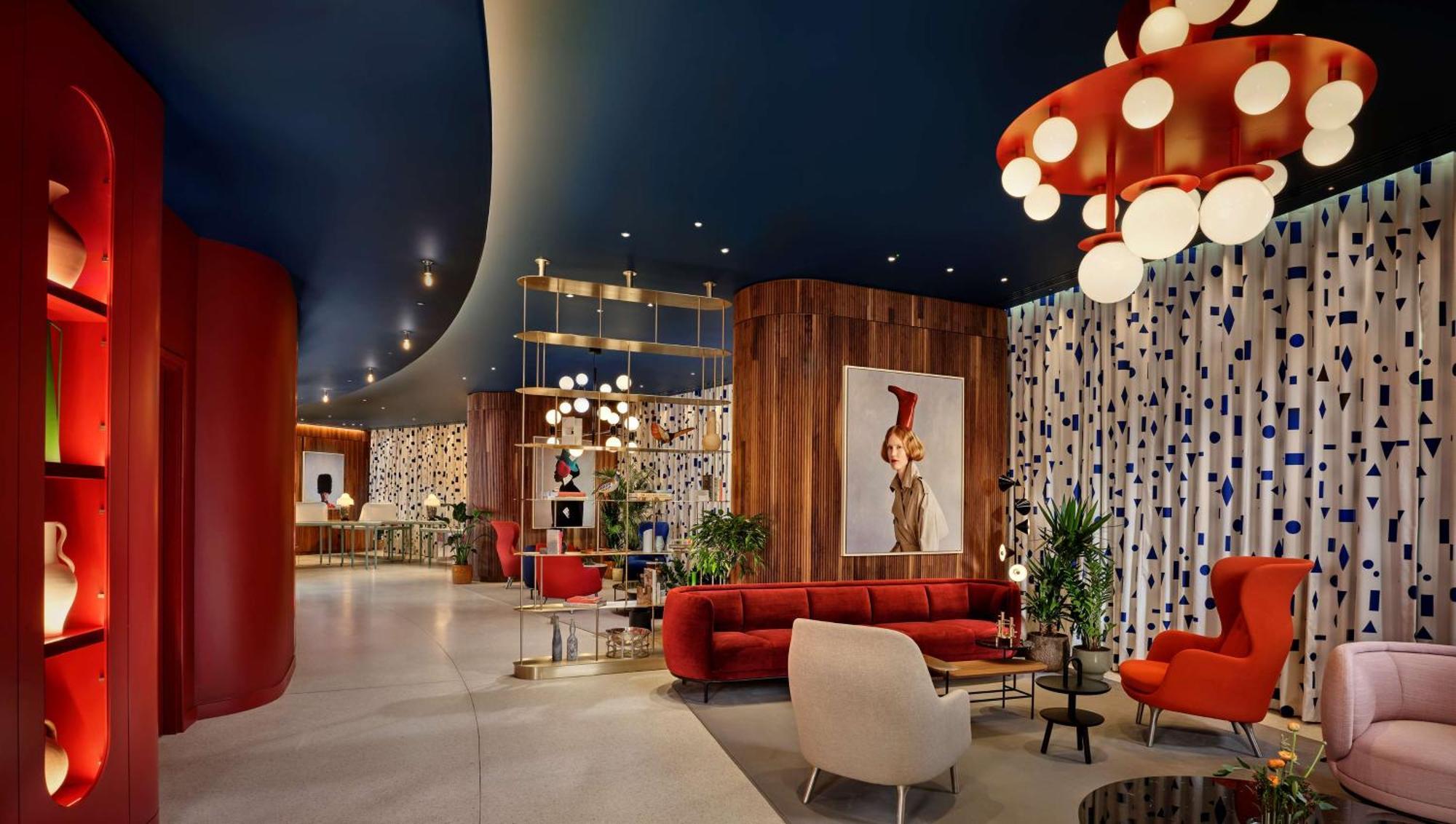 Art'Otel London Battersea Power Station, Powered By Radisson Hotels Esterno foto The lobby of the hotel